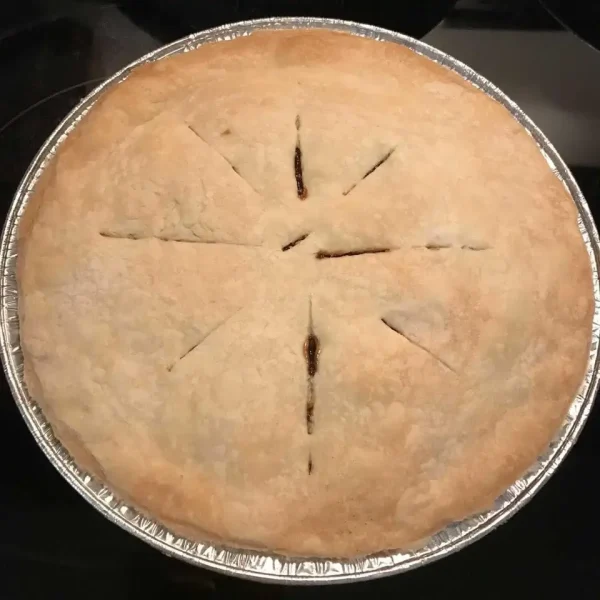 Low Sugar Vegan Raisin Pie by Tyra Bakes Regina 60 percent less sugar