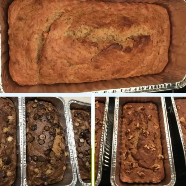 low fat low sugar banana bread