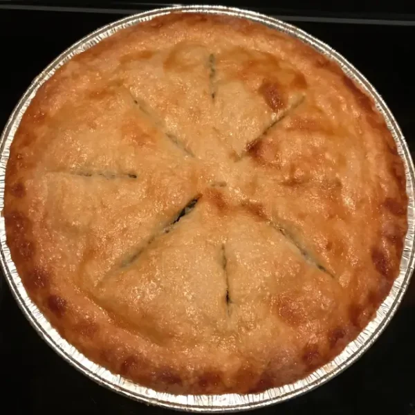 low sugar raisin pie