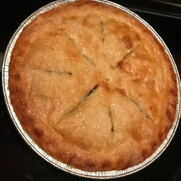low sugar raisin pie