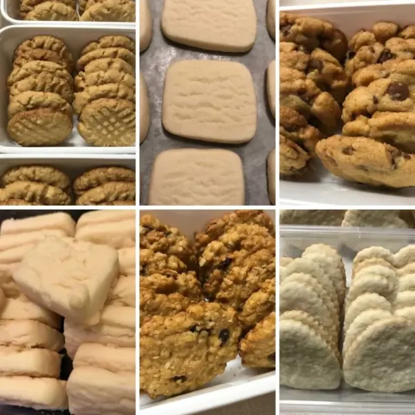 tyra bakes cookies